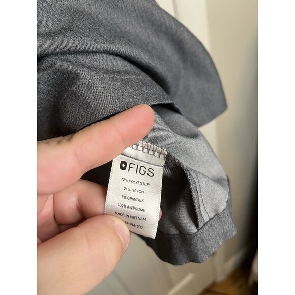 Figs Technical Collection Men's 3-Pocket Scrub Top Size Medium - Picture 4 of 5
